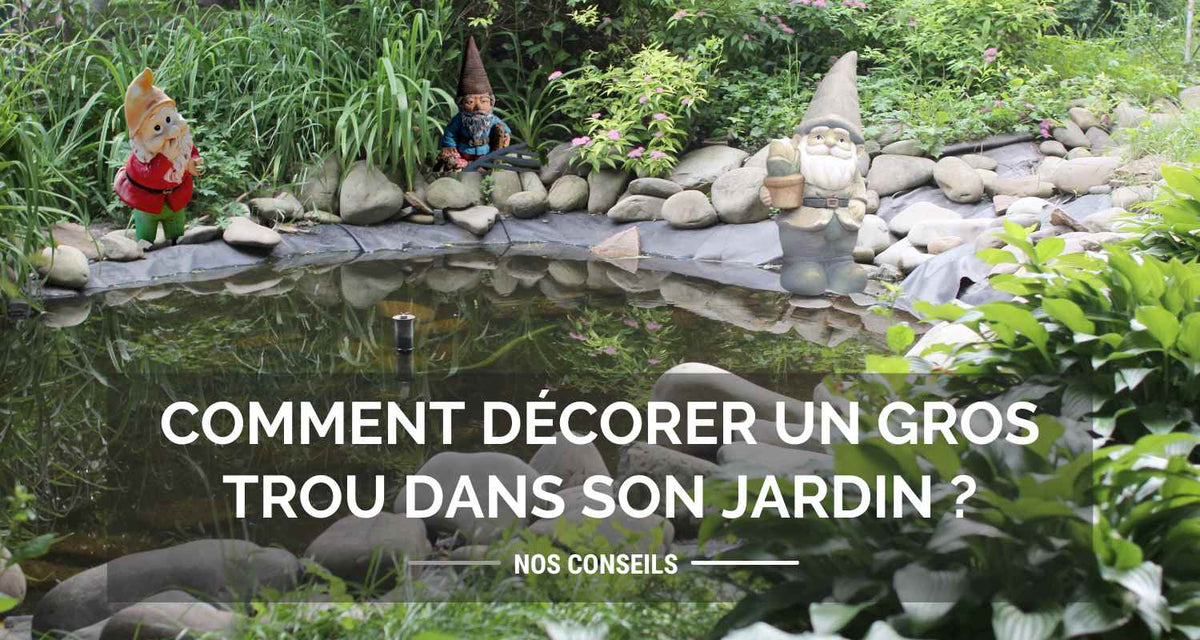 Comment décorer un gros trou dans son jardin ? & Meilleur Nain de Jardin — free download