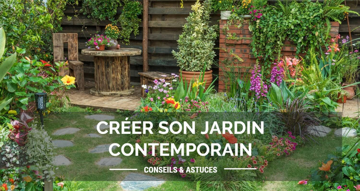Créer un jardin beau contemporain design : astuces et conseils