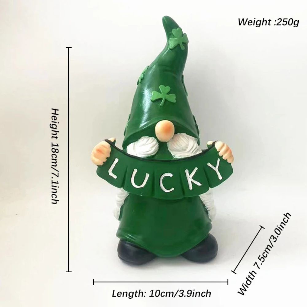 dimensions Nain de jardin chance lucky