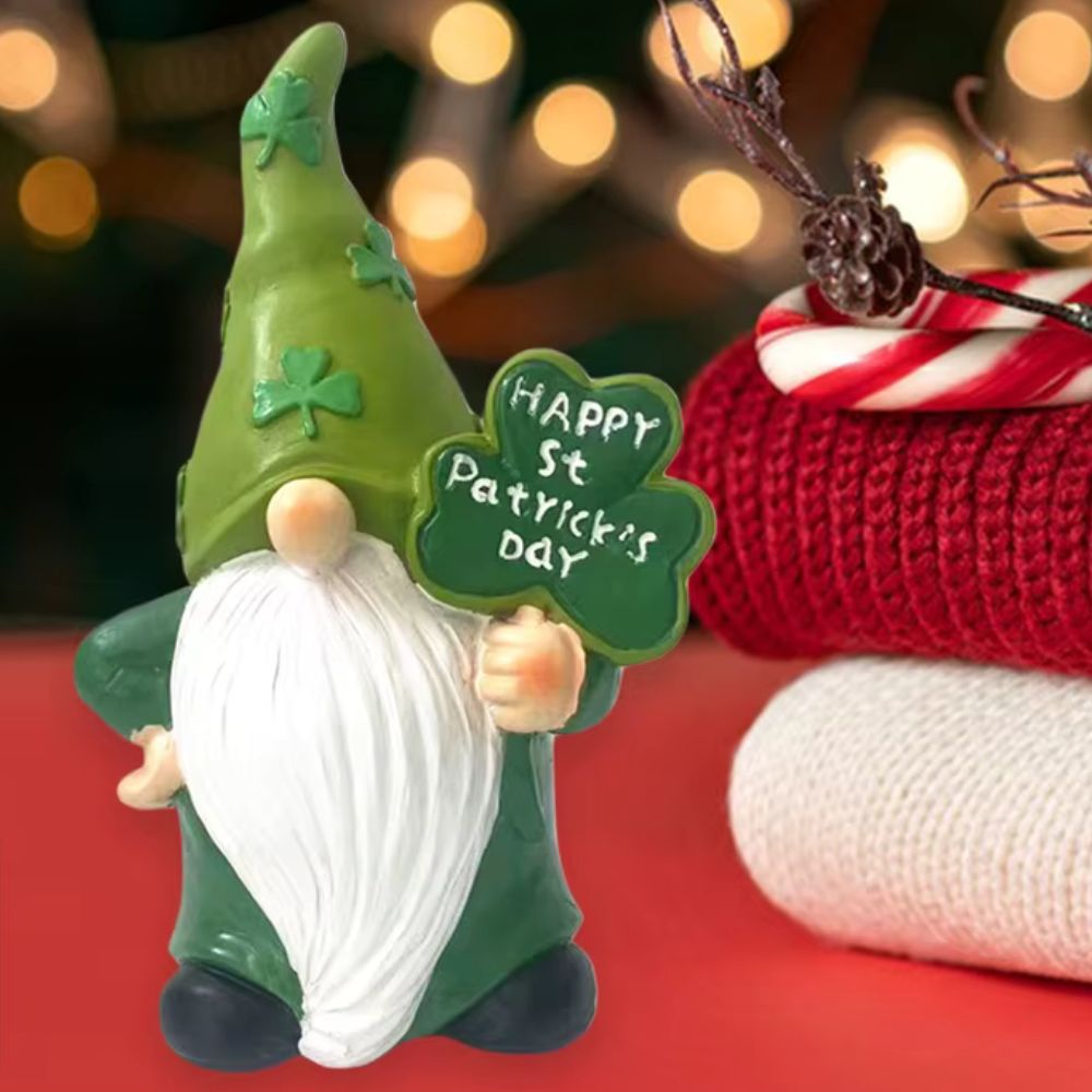 Nain de jardin chance Happy St Patrick Day