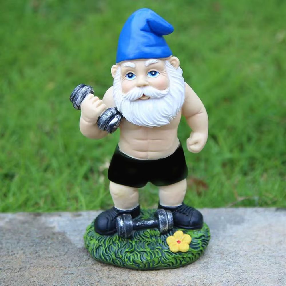 nain de jardin de gamme verte