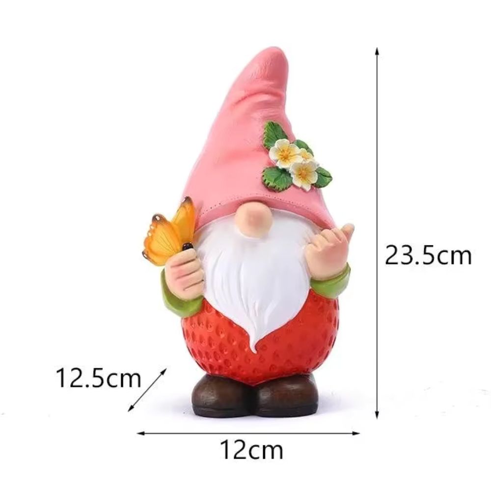 dimensions nain de jardin fruit fraise