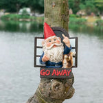 nain de jardin grincheux
