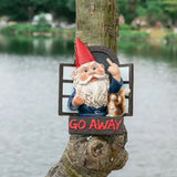 nain de jardin grincheux
