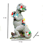 dimensions du nain de jardin t-rex