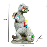dimensions du nain de jardin t-rex