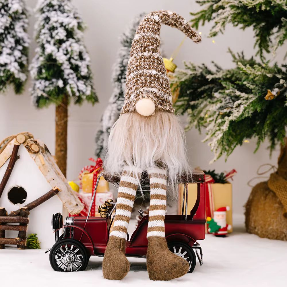 gnome scandinave couleur marron