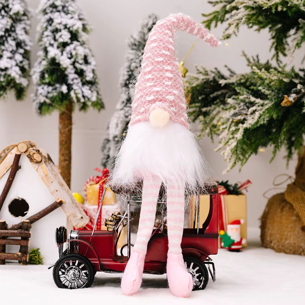 gnome scandinave couleur rose