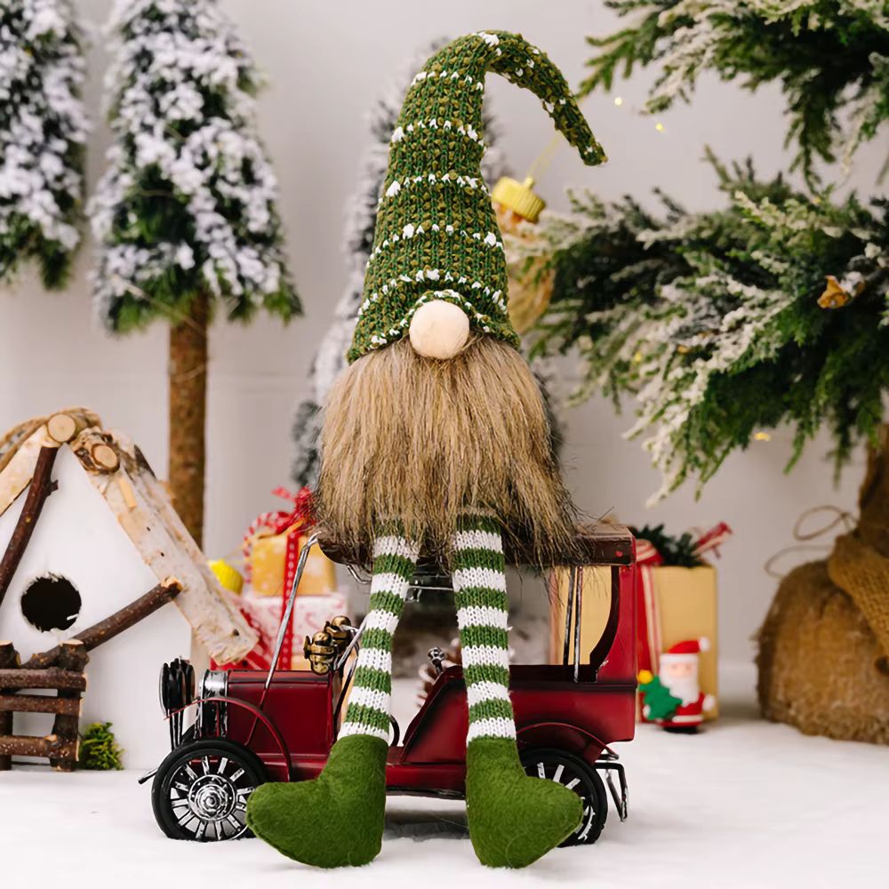 gnome scandinave couleur vert