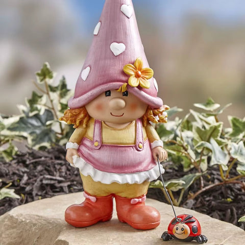 nain de jardin fille