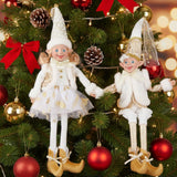 lutin farceur blanc doré