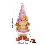 nain de jardin fille dimensions