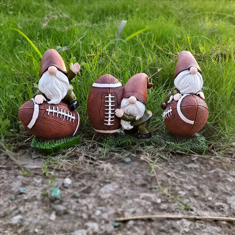 nain de jardin football américain
