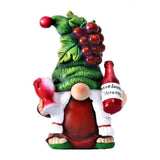 nain de jardin vin style B sur fond blanc