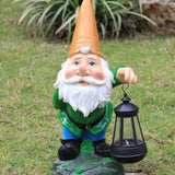 nain de jardin grande taille vert