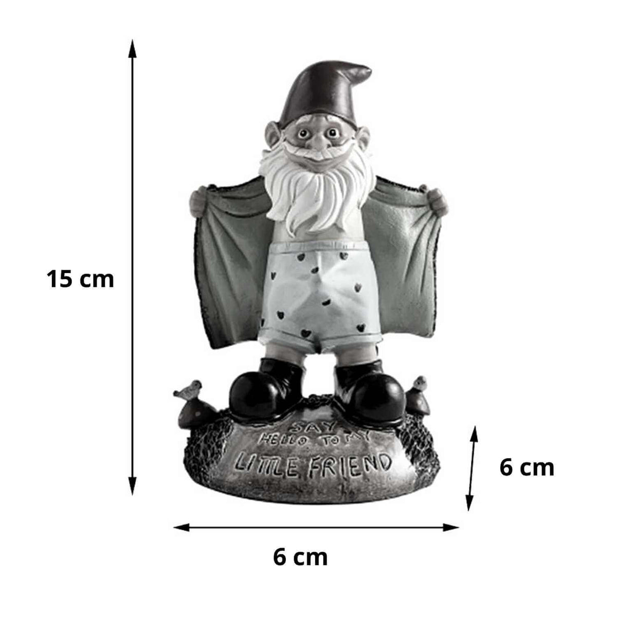 Nain de jardin lubrique dimensions
